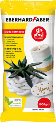 Modelliermasse EFA Plast classic 1000g weiß