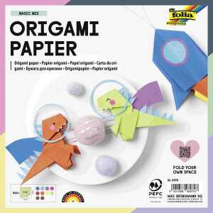 Faltblatt 20x20cm 70g sort. FOLIA 8970 500Bl
