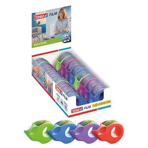 Handabroller Mini 19mmx10m sortiert TESA 58248-00000-01 Display