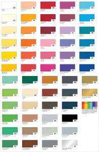 Fotokarton A4 10Farben sort. FOLIA 6145009 300g