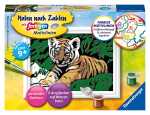 Malen nach Zahlen Bild 120x85mm Süßer Tiger