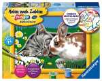 Malen nach Zahlen Bild 180x130mm Tierkinder -...