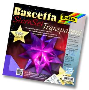 Bastelset Bascetta St. violett FOLIA 860/2020 20x20cm