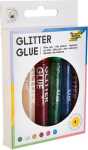 MAX BRINGMANN Glitter Glue 6 Farben a 9,5ml