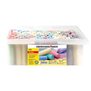 Straßenmalkreide 100er im Eimer