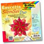Bastelset Bascetta duo rot/gold FOLIA 326/1515 15x15cm