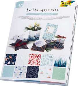 Lieblingspapier Winter 11 Bogen, 50x70cm - 10 Motiven sortiert