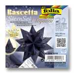Bascetta-Stern Set 9,5x9,5cm blau,32 Blatt