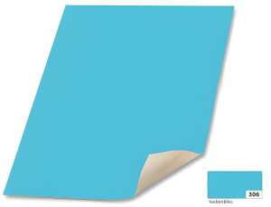 Plakatkarton 48x68 taubenblau FOLIA 65306 380g