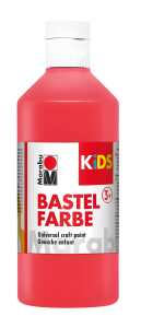 Kids Bastelfarbe, Kirsch- rot, 500 ml