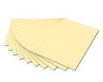 Fotokarton A4 strohgelb FOLIA 614/50 11 300g