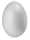 GLOREX Styropor-Eier 2,5cm 20St