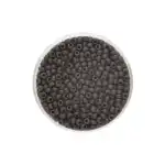Rocailles 2,6mm, 17g matt-schwarz