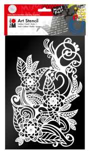 Marabu Art Stencil DIN A4 ZENTANGLE