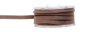 GLOREX Veloursband 3mmx2m Braun