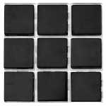 Poly-Mosaic 10x10mm 63St schwarz