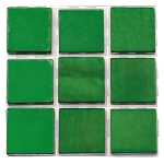 Poly-Mosaic 10x10mm 63St dunkelgrün