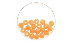 GLOREX Perle matt beige 15 St., 8mm