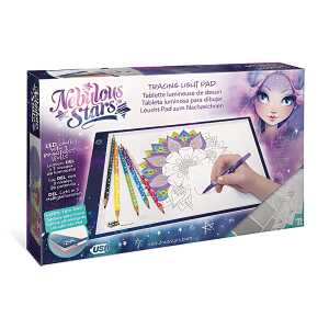 Nebulous Stars Kreativset Leuchtpad Set zum Nachzeichnen und ausmalen