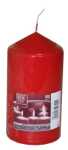 IDENA Stumpenkerze rot 70x130mm