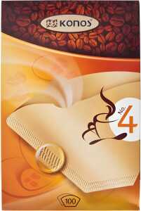 HEKU GMBH Filtertüten Größe 4 100 Stück