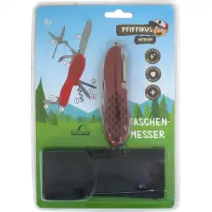 Pfiffikus Taschenmesser M. 10 Funktionen