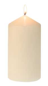 Stumpenkerze 70x130mm Champagner