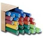 Werola Packpapier Natronkr. 60g 1mx4m Sortiment Unifarben I 30Rl
