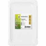 Pappteller, weiß, 20St. 13x20cm, 250g/m² -...