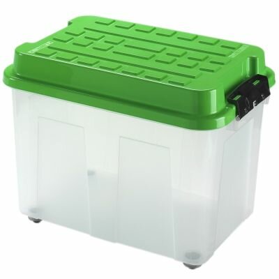 Deckelbox 75l Kubrik mit Rollen