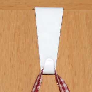 RIFFELMACHER Türhaken 2ST weiß 14396