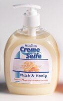 Creme-Seife Regina 500ml Honig-Milch - Push-Pull...