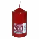 Stumpenkerze bordeaux 70x130mm