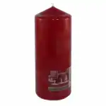 Stumpenkerze 80x200mm bordeaux