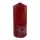 Stumpenkerze 80x200mm bordeaux