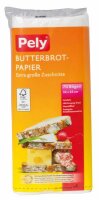 Butterbrotpapier 70 Blatt Ca. 23X32cm Pergamenters.