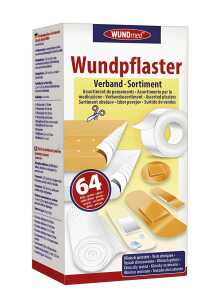 WUNDMED Wundpflaster-Set 64-teilig