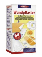 Wundpflaster-Set 64-teilig