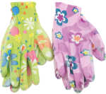 Gartenhandschuhe Damen Polyester/PU 2-fach sortiert