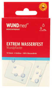 WUNDMED Wundverband Extrem Wasserfest 10er 2 Größen