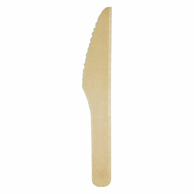 Holzmesser 16,5x2cm 8er natur - Procos