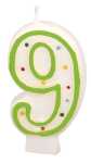 Geburtstagskerze Zahl 9 RIETHMÜLLER 550289