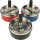 Aschenbecher Wind 9,5x4,5cm 3 Farben sortiert