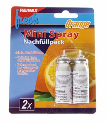 Mini Fresh Nachfüllpack Orange, 10ml 2 Stück