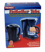 Entkalker Tabs 8 Stck. f. Wasserko. u. Kaffeema.