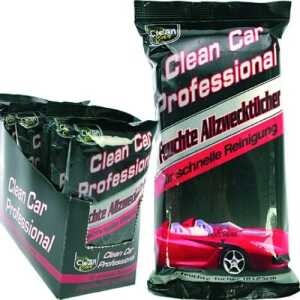 CLEAN Auto Feuchttücher Car Allzweck 30er 18x16cm