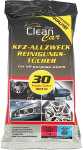 CLEAN Auto Feuchttücher Car Allzweck 30er 18x16cm