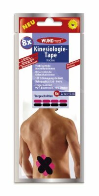 Kinesiologie Tape 8 Stück Rücken