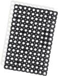 Gummiringmatte 40x60cm, Höhe 16mm - Offene Ringe,