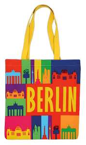Muddastadt Baumwollbeutel Berlin bunt